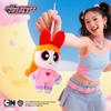 12cm Genuine PowerPuff Girls Plush Doll Toys Keychain Ornament Cute Buttercup Bubbles Blossom Cartoon Bag Decoration Girls Gift