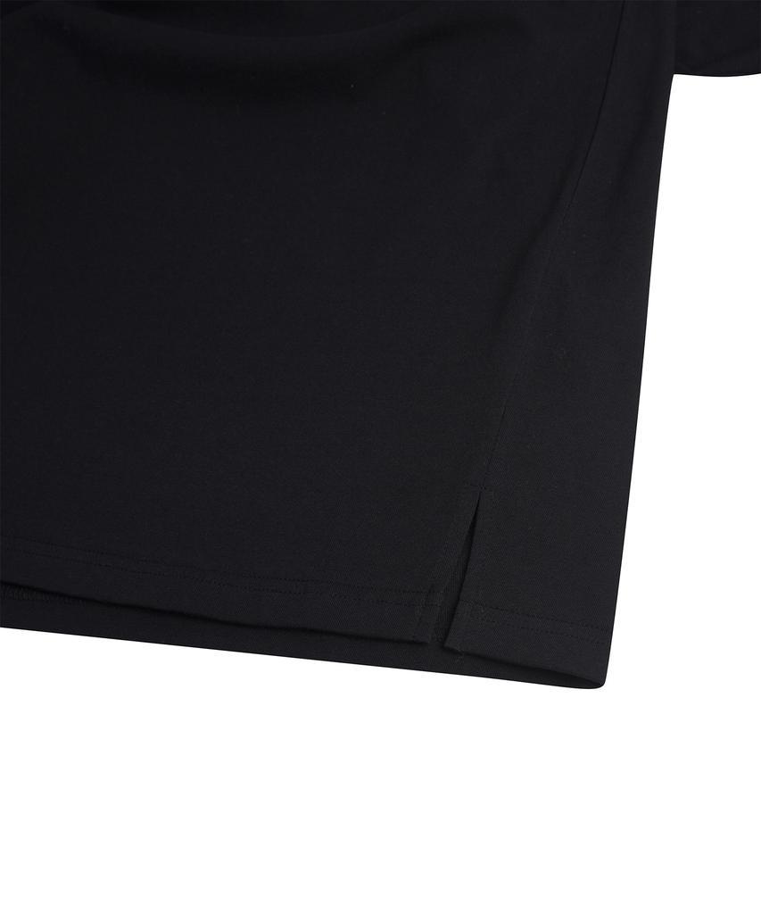 JEEP [2Pack] 170G Single Airgram Layered Short Sleeve T-Shirt (Jq5Tsu150Bk)