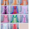Supply imitation silk georgette silk scarf, popular bright and gradual change of color accessories scarf
