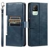 Cover for Realme Narzo 50i Retro PU Leather Flip Wallet Phone Case Multi Card Slots