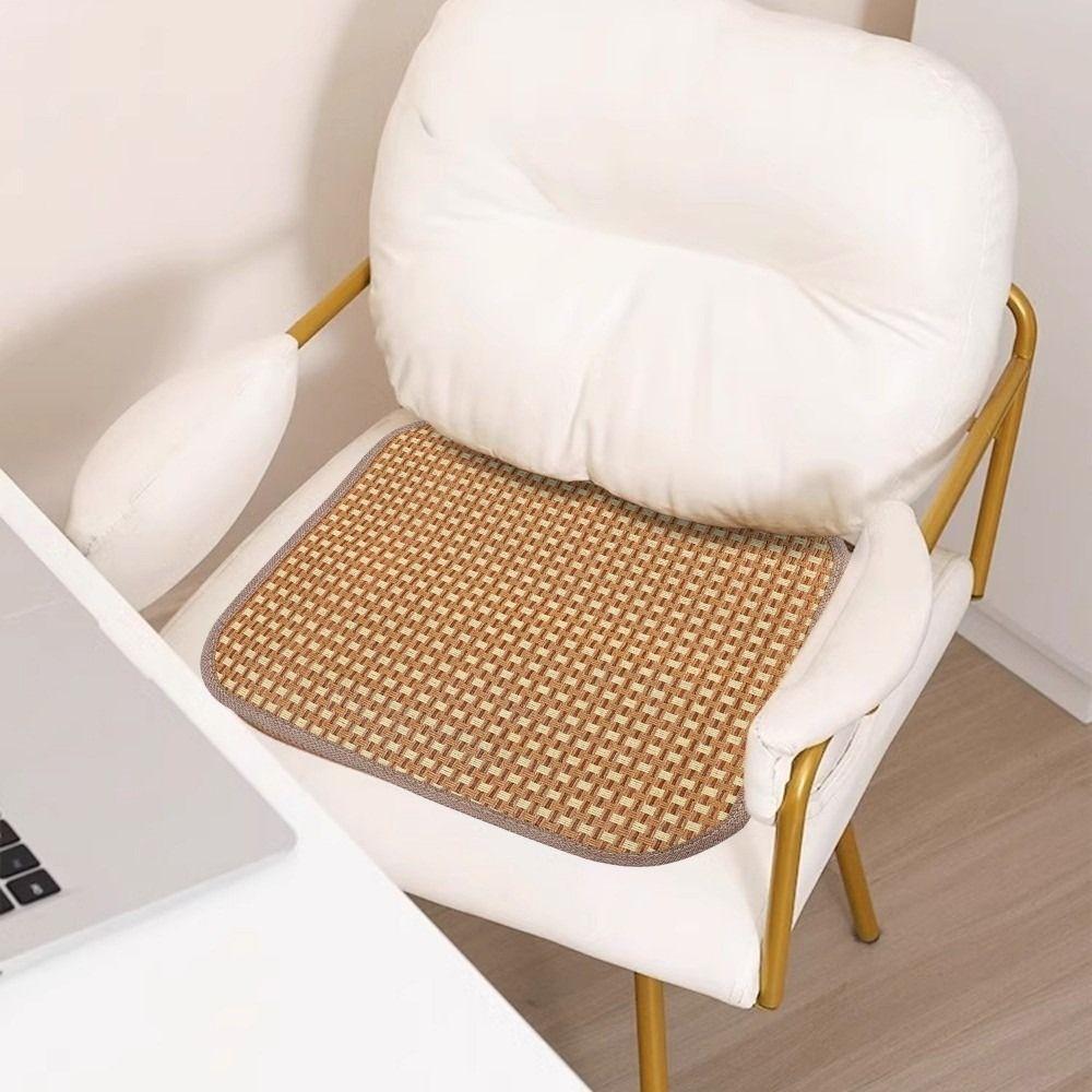 Breathable Summer Cooling Seat Cushion Thickening Cooling Bamboo Chair Seat Mat New Cool Mat