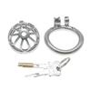 Chaqiu Stainless Steel Chastity Cage Lock for Male Discipline