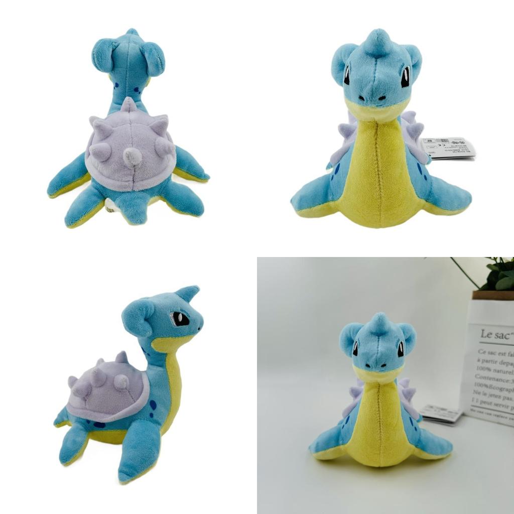 14cm Pokemon Lapras Cartoon Plush Doll Children Toy For Kids And Collectors