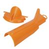 Motorcycle Drip Free Oil Filter Funnel Kit Set Practical Accessory(Orange )
