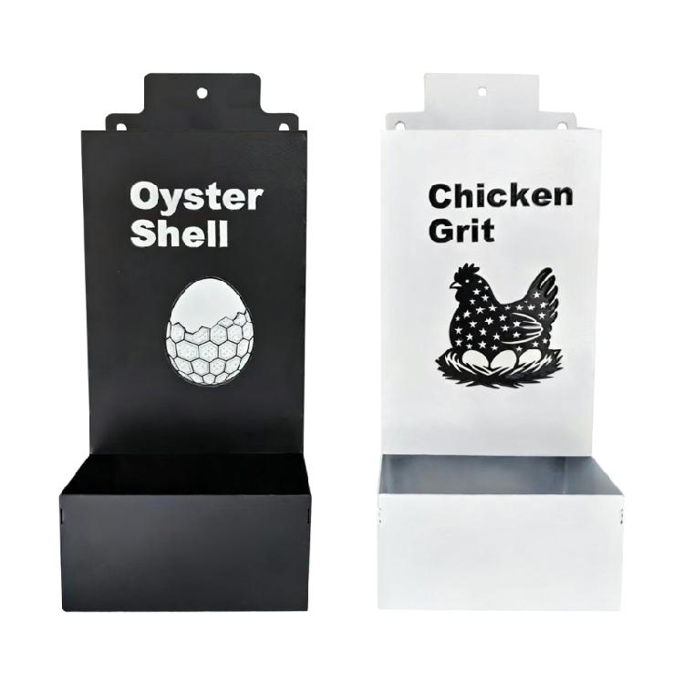 

Set Of 2 Premium Metal Food Holders For Poultry Leak Proof Structure Holds 1.3L Per Item Great For Small Groups 1