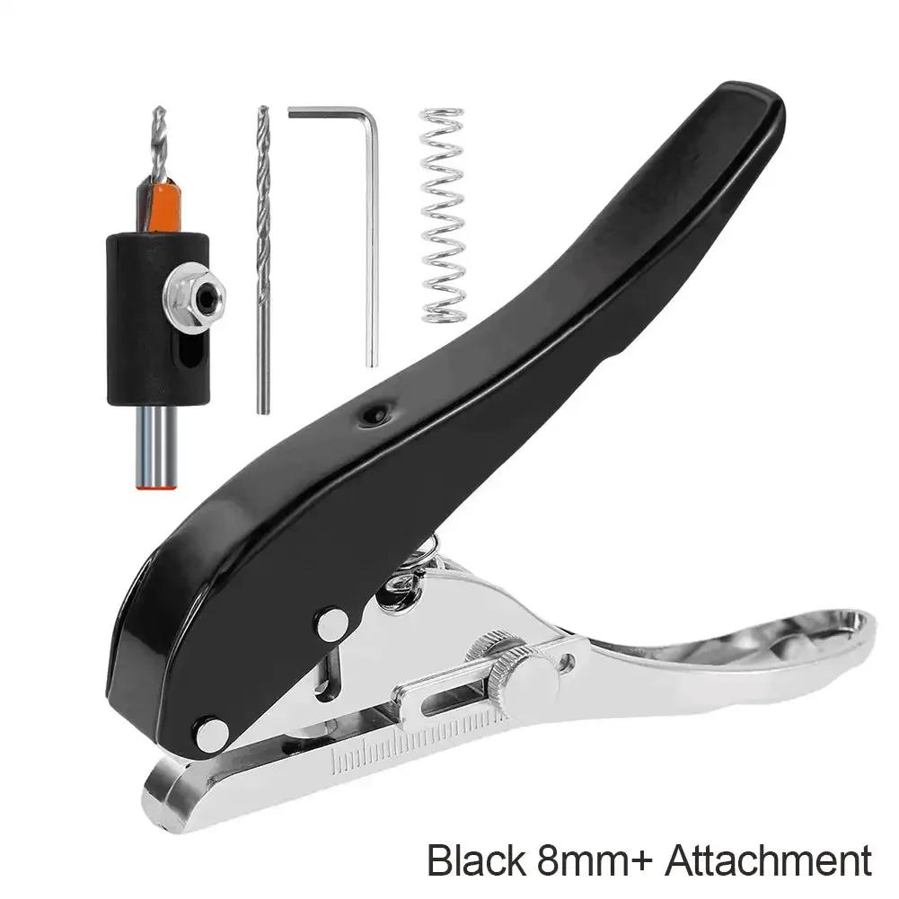 Edge Banding Punching Pliers 6MM 8MM 10MM Masking Pliers New Countersink Drill Bit Screw Adjustment Hole Hat Woodworking Tool