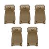 5Pcs Webbing Buckle Connector Fixed Buckle Webbing Clip Accessories Strap Buckle Button Backpack Connecting Buckle Set