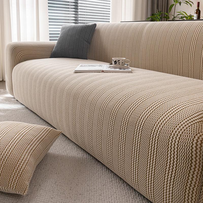 Elastic Sofa Cover for All Seasons Fixed Anti Slip Lazy Sofa Cover