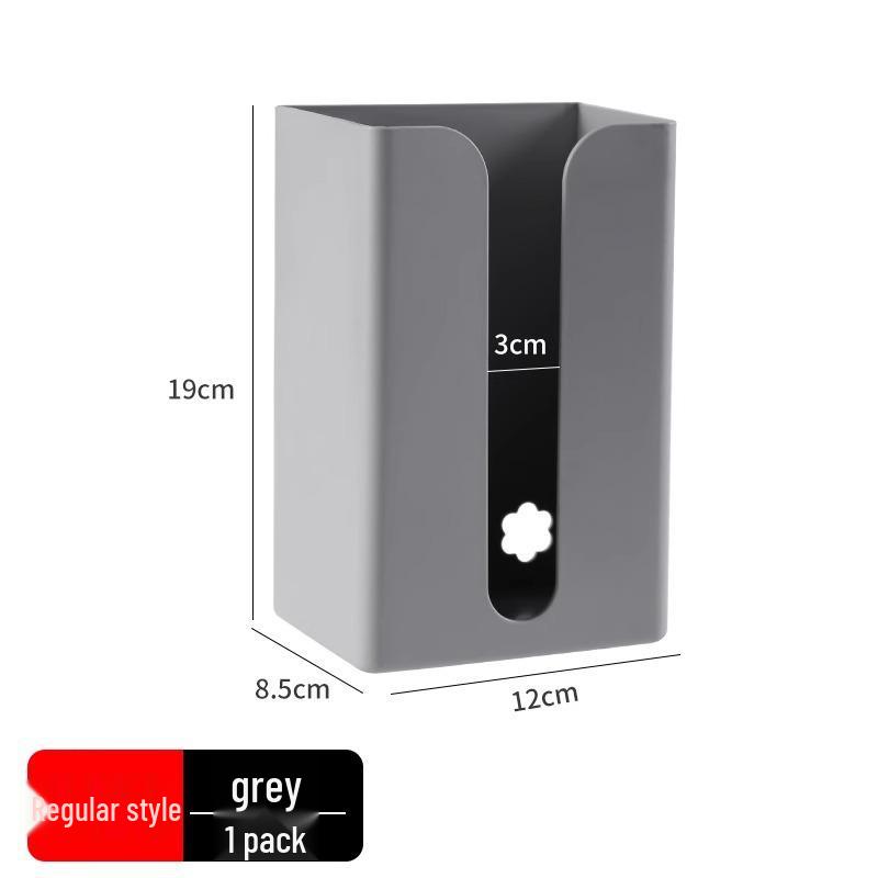 Creative Wall-Mounted Multifunctional Tissue Box for Kitchen and Bathroom