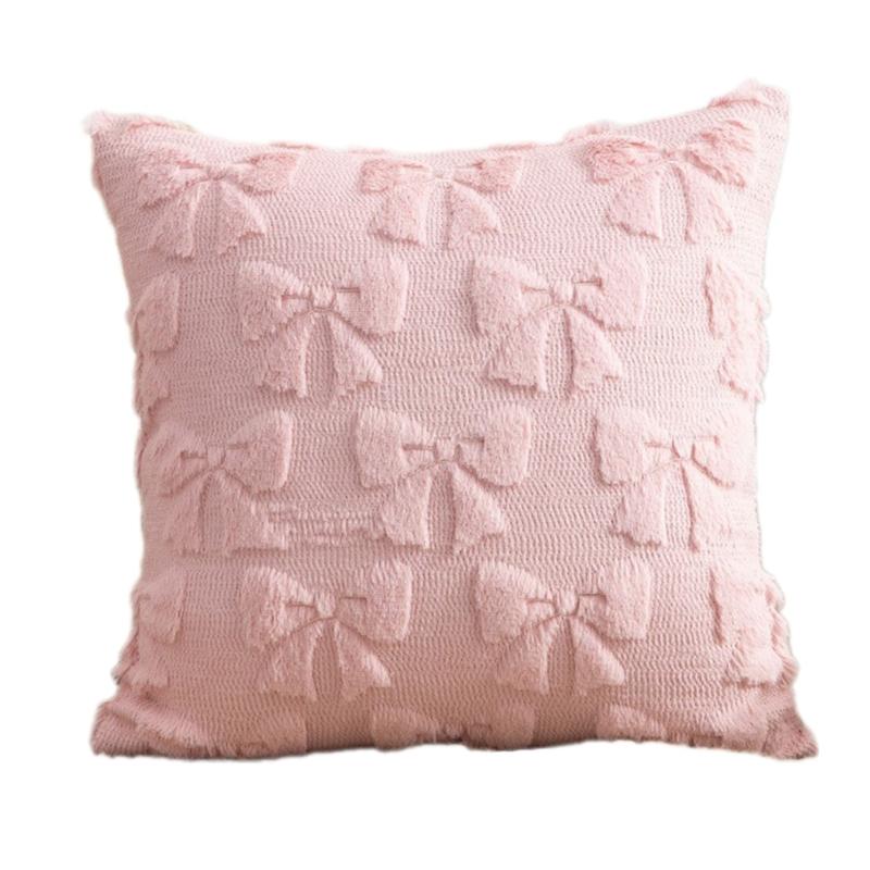 

Spring Easters Pillow Cover Comfortable Plushes Faux Furs Pillow Case for Bedroom Room Sofa Decorations