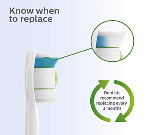 Zestaw szczoteczek wymiennych Sonicare Diamond Clean Mini 4 szt. HX6074/01 [Element]