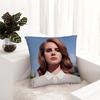 L-Lana Del R-Reys Kuddfodral Plyschtyg Mjukt Kuddfodral Dubbelsidig Tryck Soffkudde Kuddfodral
