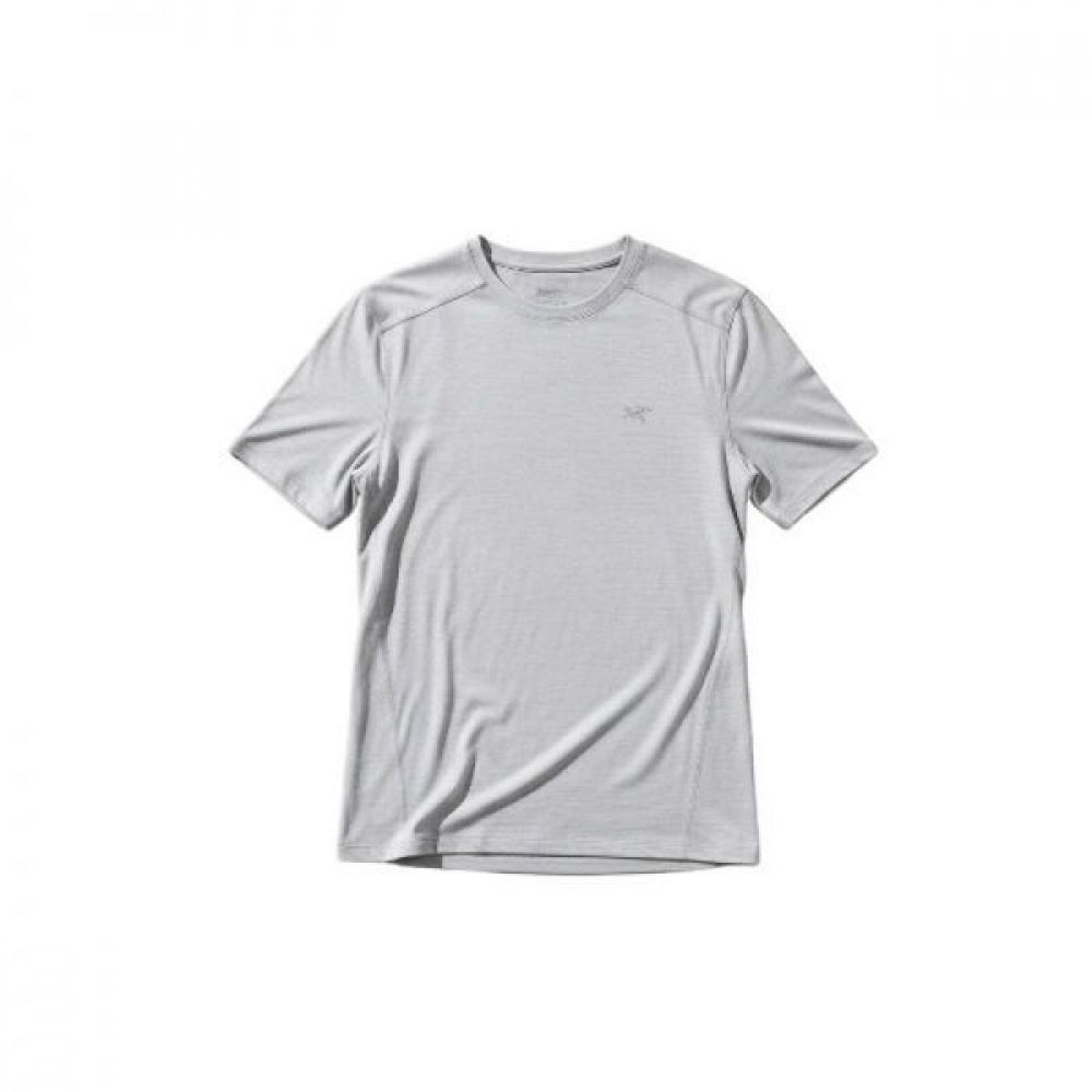 Arcteryx Men Ionia Merino Wool Shirt Ss 26Ss Atqsm06816sod SOLITUDE HEATHER/L (around 105)