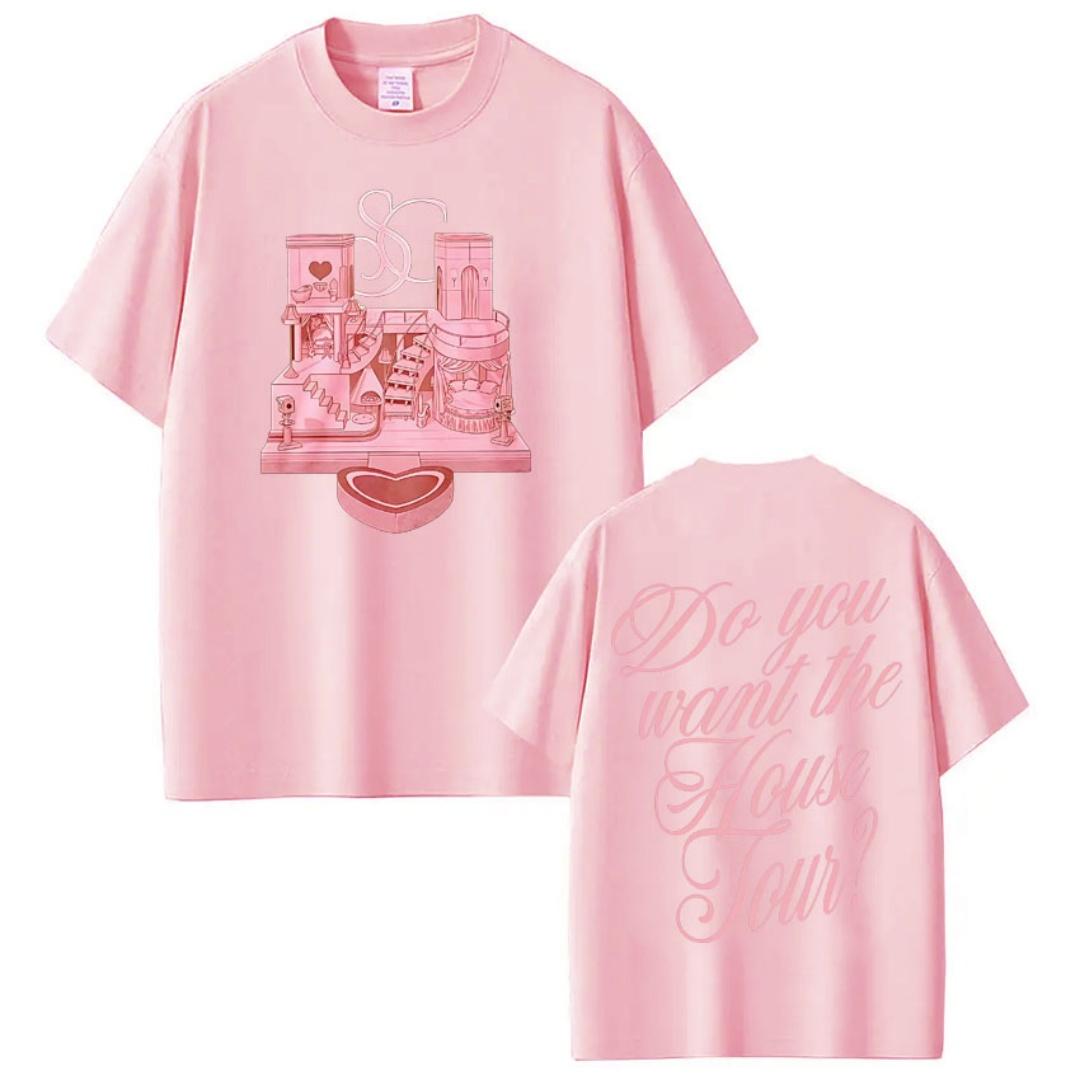 

Do You Want The House Tour Sabrina Carpenter Vintage Print Tshirt Women Fashion Tshirts Casual Tshirts Fan Gifts S