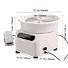 SucceBuy Pottery Wheel 11 Inch Pottery Forming 450W Electric Wheel for Pottery Direct Drive Ceramic Wheel for DIY Art Craft Blue