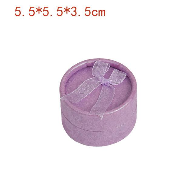 

Бархатная шкатулка для обручальных колец, серьги, упаковка для ювелирных изделий, подарочная коробка, предложение, обручальное кольцо, шкатулка для ювелирных изделий, витрина фиолетовый