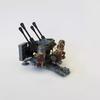 Military Series World War Ii German Anti-Aircraft Gun Defensive Cannon Model Assembled Toy Compatible Set