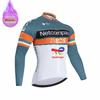 Ineos Team Winter Long Sleeve Thermal Fleece Cycling Jersey Set Bib Pants Ropa Ciclismo Bicycle Clothing MTB Bike Jersey Uniform