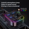 V5.3 FM Transmitter Car Adapter, Type-C PD30W And Dual USB QC 3.0 Ports Car Charger, Hands Free Calling, Wireless Radio MP3 Player Stereo Music Audio
