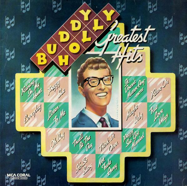 

LP Record BUDDY HOLLY - Greatest Hits CDLM8007 MCA Coral 1974 UK Rock Used