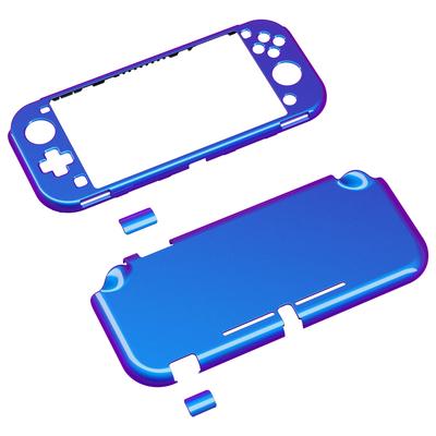 Vlastní kryt pro eXtremeRate PlayVital Ochranný kryt pro Switch pro Switch Lite s ochrannou fólií na displej Modrý chameleon Lite, (tvrdý) - 1 [Fialová