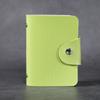 Hasp Leather 24 Slots Bits Business Card Bag Card Case Men Women ID Holders Bank Credit Card Organizer Bags Passport Card Wallet