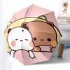 Panda, Selfie Automatic Opening and Closing, 8 Rib Structure Portable Umbrella, Suitable for Men and Women In All Seasons  Perfect Gift for