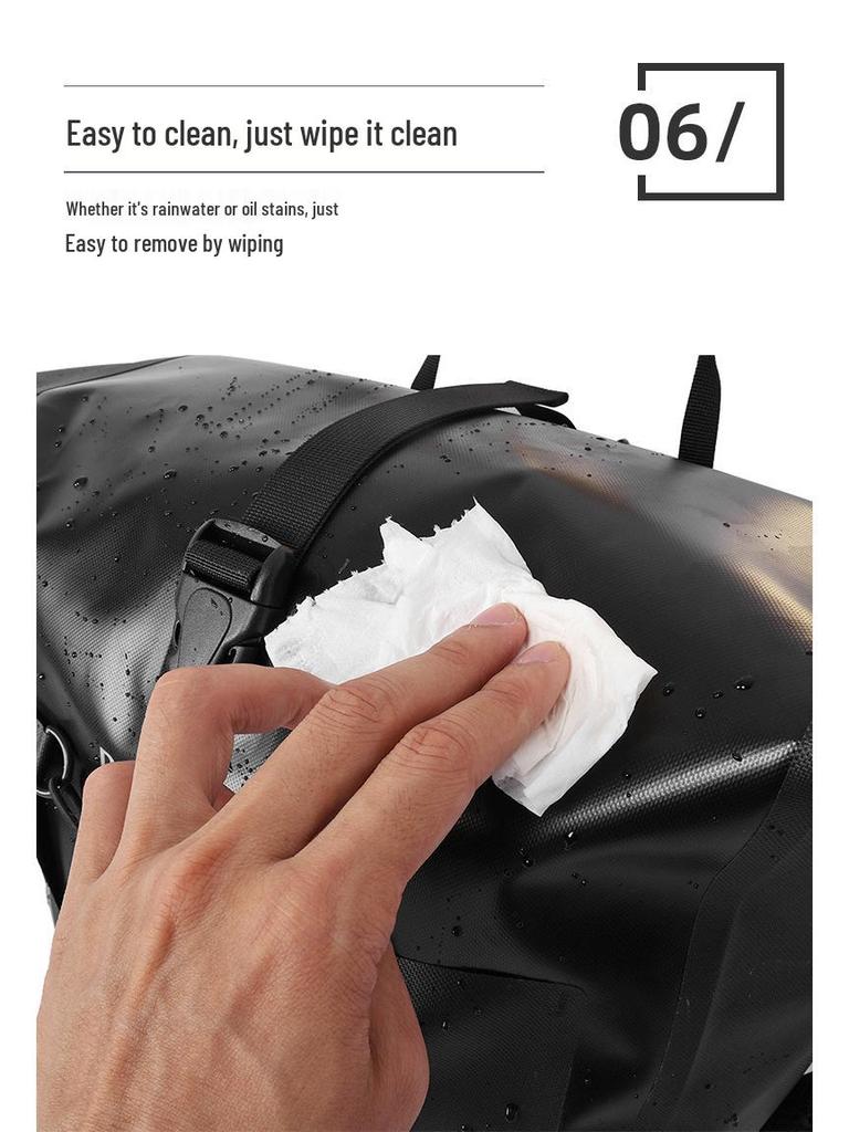 Fahrrad-Gepäckträger hinten & Satteltasche - Fahrradrucksack & TPU-Zubehör