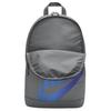 Nike Polyester Backpack Regular Unisex Gray Casual