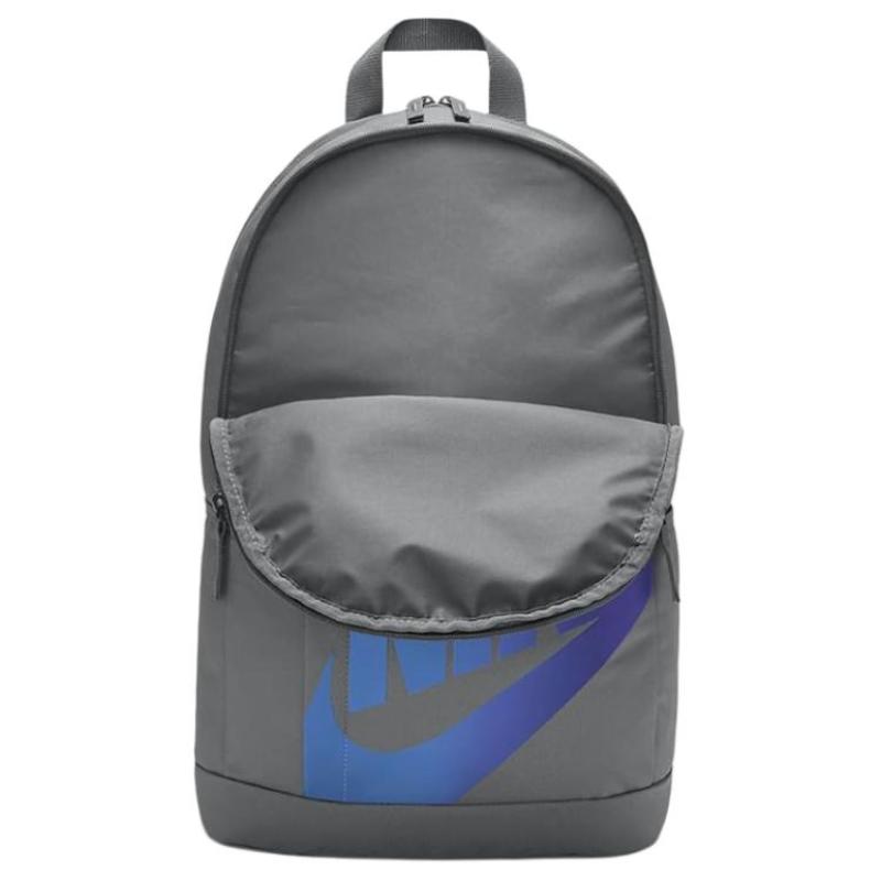 Nike Polyester Backpack Regular Unisex Gray Casual