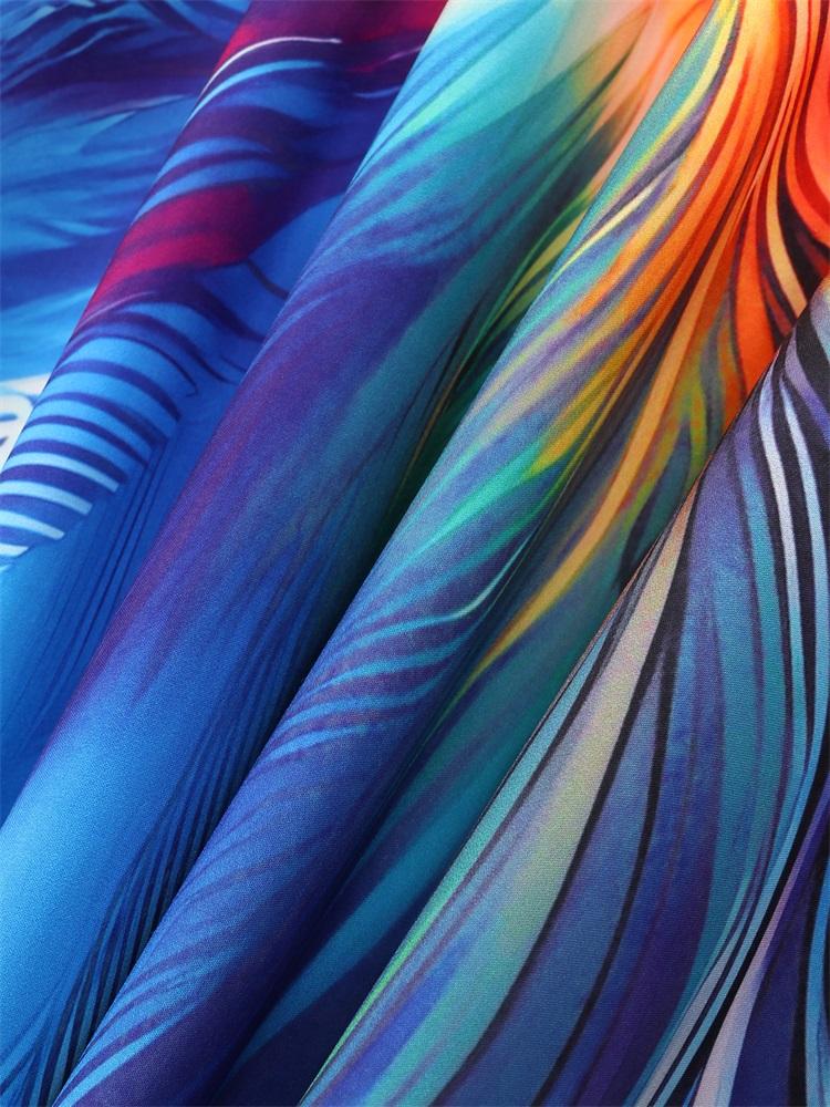 EDOLYNSA Snazzy Oversized ženy Domácí oblečení Plážové oblečení Oblečení Caftan Kaftan Plavky Přikrývky Dům Župan Župan Q1634