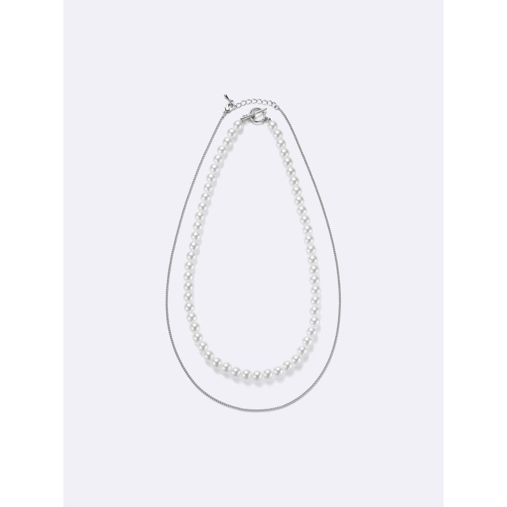 Gu By Uniqlo Pearl Like Necklace