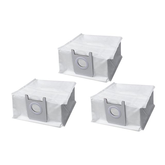 1/3/5/10/20 Pcs Vacuum Cleaner Dust Bag For RoidMi EVE Plus Robotic Sweeper Non-woven Dust Box Filter Bag Replacement Parts