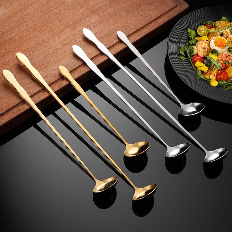 Gourd Handle Long Mixing Spoon