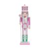 Wooden Nutcracker Ornament,Desktop Decoration,Kids Toy, Holiday Present Christmas Doll Nutcracker Crafts for Home Christmas