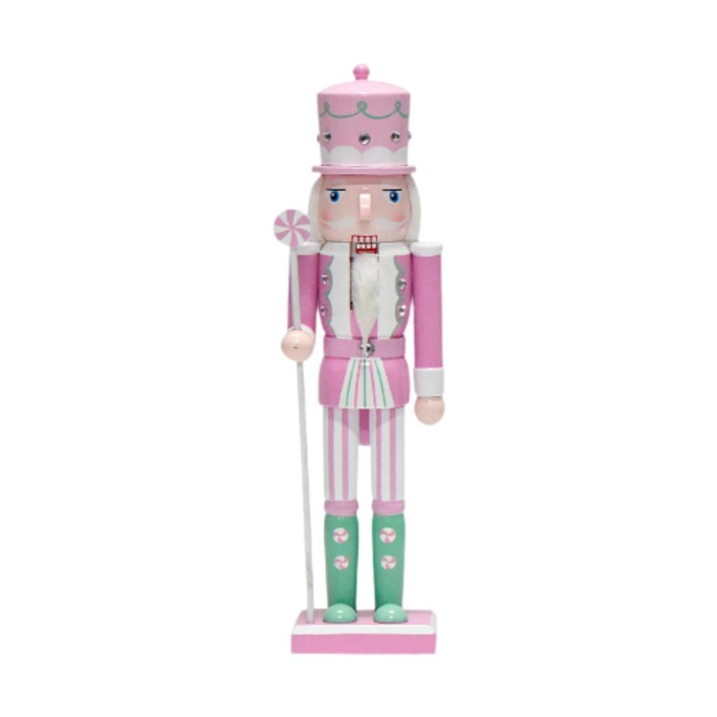 Wooden Nutcracker Ornament,Desktop Decoration,Kids Toy, Holiday Present Christmas Doll Nutcracker Crafts for Home Christmas