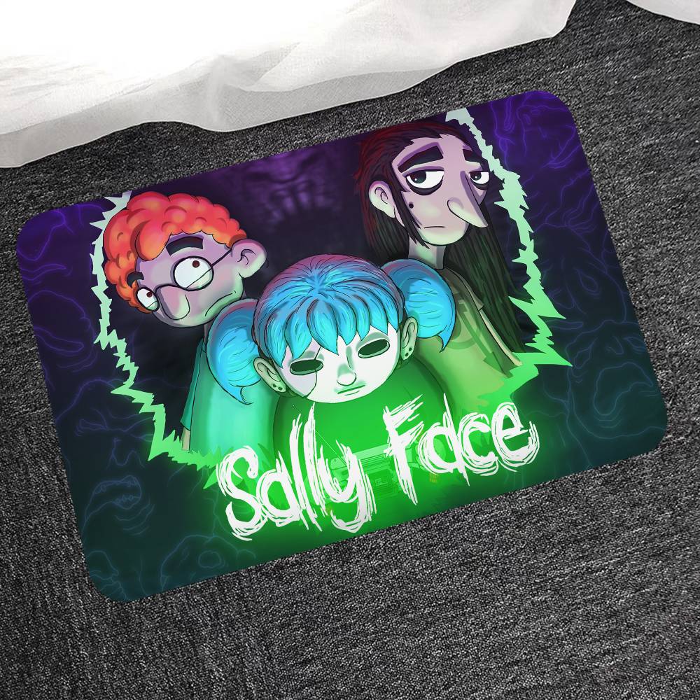 Game S-SallyS F-Face Room Mats Anti-slip Absorb Water Long Strip Cushion Bedroon Mat Household Carpets