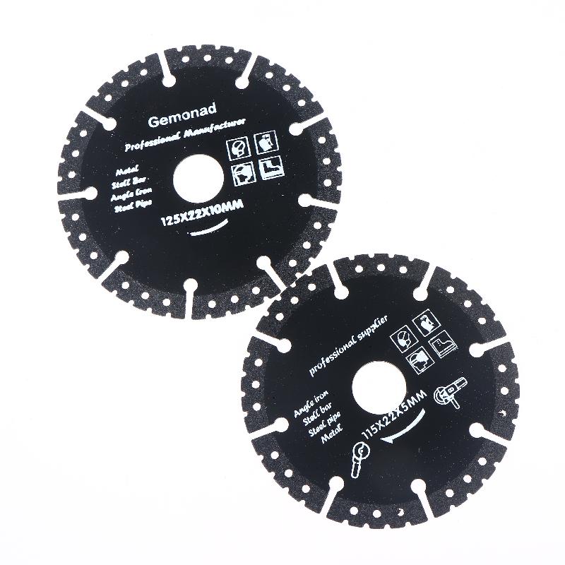115/125Mm Metal Cutting Diamond Blades - Sharp Discs For Steel, Aluminum, Concrete, Stone, Marble, Iron Cutting Disc