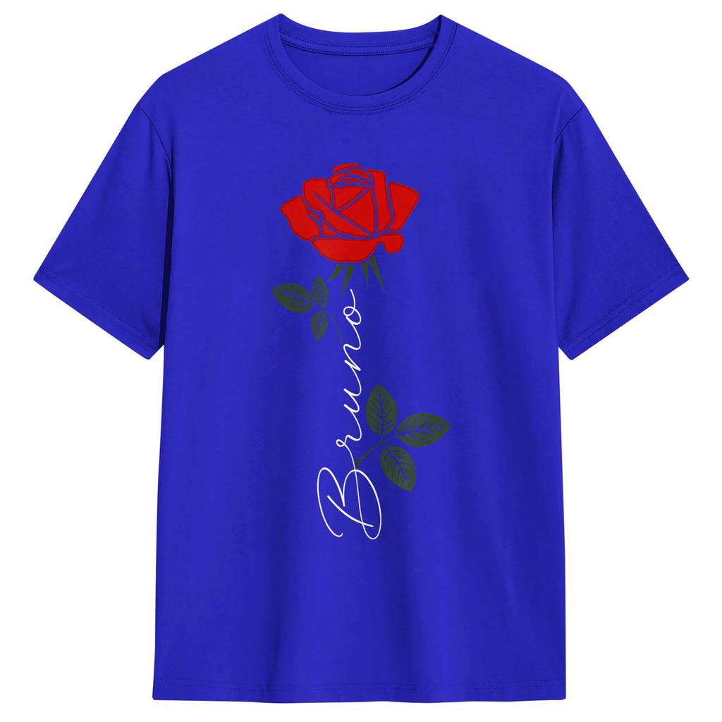 Vintage Bruno Retro Classic Gifts T Shirt Beach 100 Cotton T Shirts For Couple Casual Tee Shirt Short Sleeves Vintage Tees