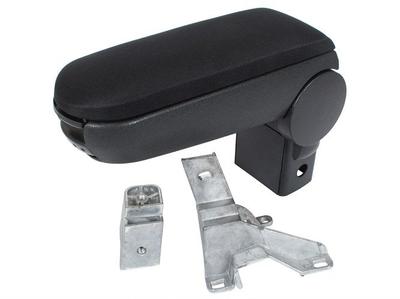 VW Golf IV Armrest Set BLACK FABRIC + Mounting Kit
