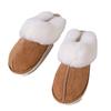 Cotton slippers autumn and winter plush home fluffy bag head indoor non-slip home couple fluffy