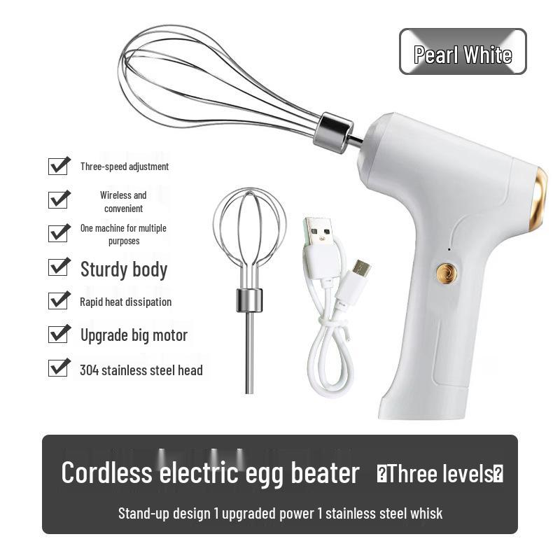 Electric Handheld Automatic Egg Beater & Mixer for Cream and Cakes