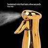 Empty Spray Bottle High Pressure Continuous Spray Hair Plant Spray Bottles for Beauty Salon 300mlGolden Yellow
