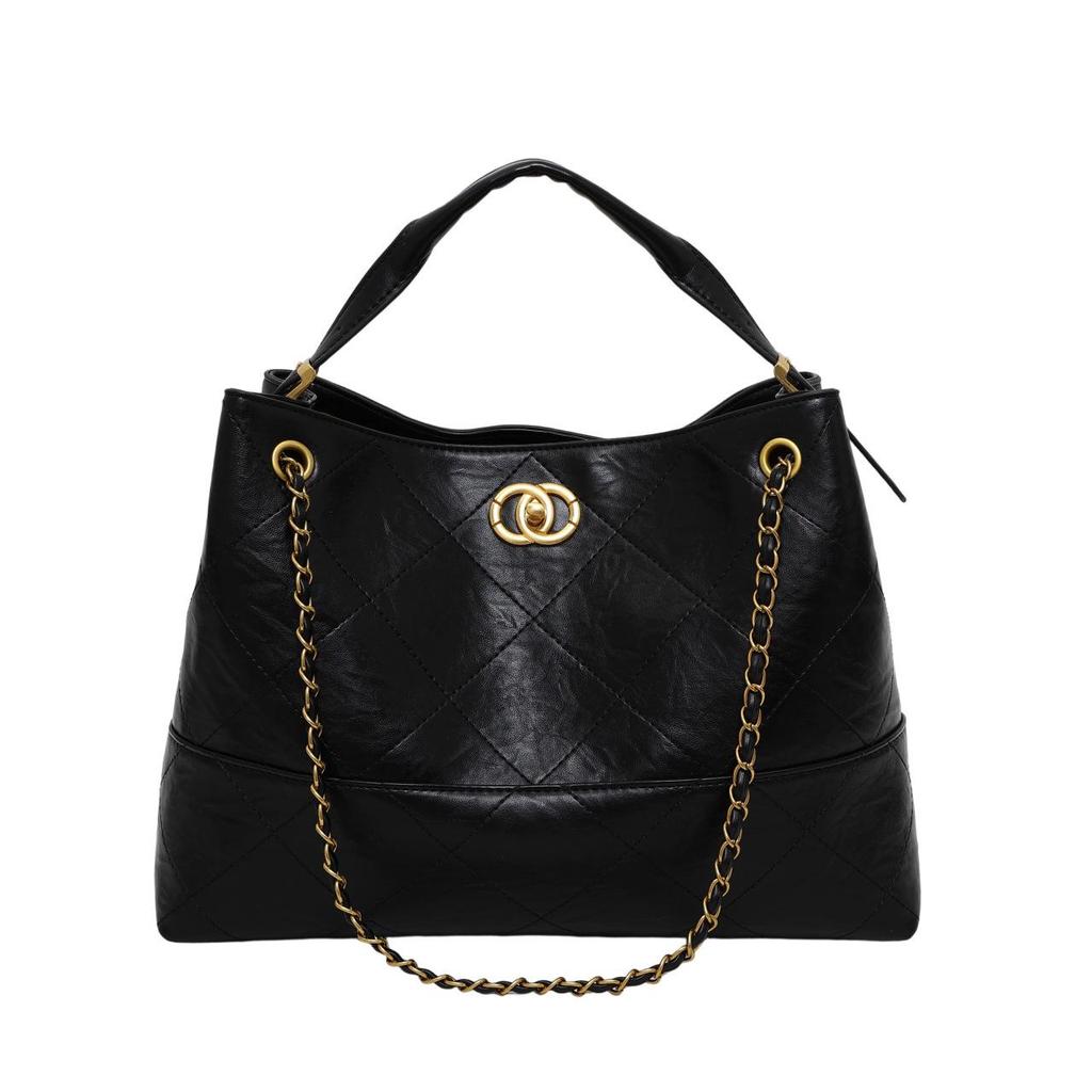 Europäische & Amerikanische Retro Matte Argyle Kette Tragetasche – Duftstil Crossbody für Damen, 2025 Edition