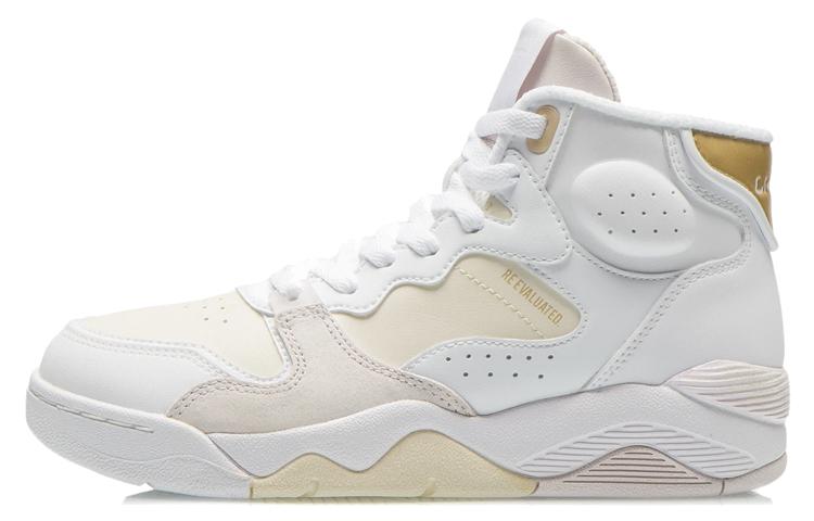 Li Ning Slip Resistant, Abrasion Resistant, Lightweight Slip Resistant, Abrasion Resistant, Lightweight High top AGBR082-2 36