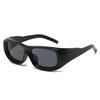 High End Designer Style Stylish Retro Edgy Punk Timeless Oversized Square Shaped Female For Both Male Sun Glasses