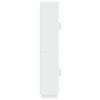 Cabinet Set 2 Pcs High Gloss White Particleboard
