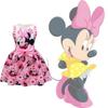 Rochie Fetiță Minnie Mouse Cu Imprimeuri Desenate Pentru Fete De Vară Rochie Casual Din Amestec De Bumbac Fete