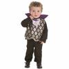 BB Carnival-Silver Vampire Baby Costume (3 Pieces) 12 Months