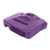 Game Console Replacement Case Retro ABS Sturdy Professional Replacement Shell for N64 Transparent Purple